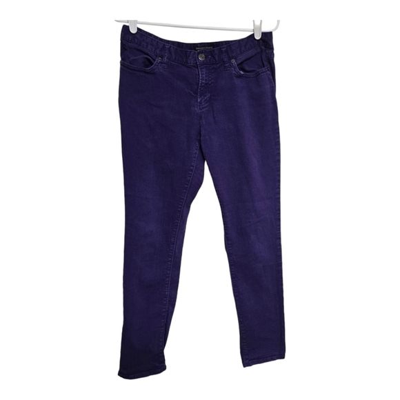 Banana Republic Purple Skinny Jeans Women’s 30/10R - Picture 1 of 9